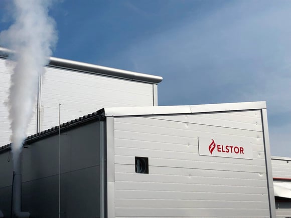 Emission-free Steam Production with The Elstor Heat Storage Facility